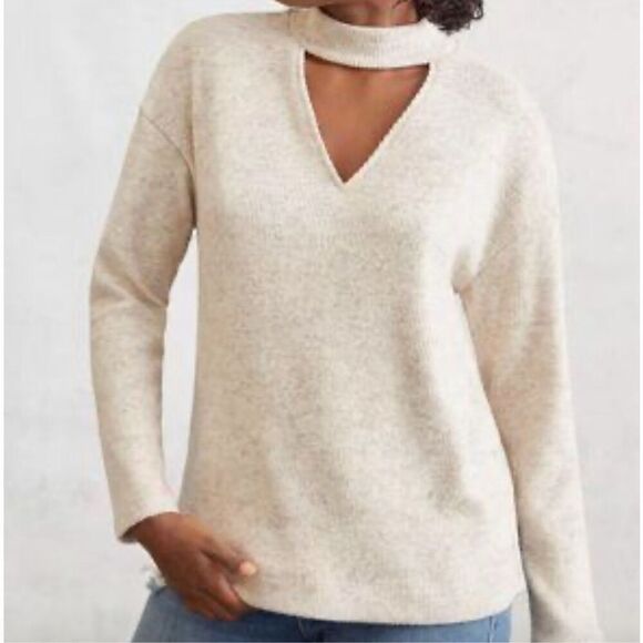 Anthropologie Dolan NWT Cut Out Sweater sz XL - Picture 1 of 7